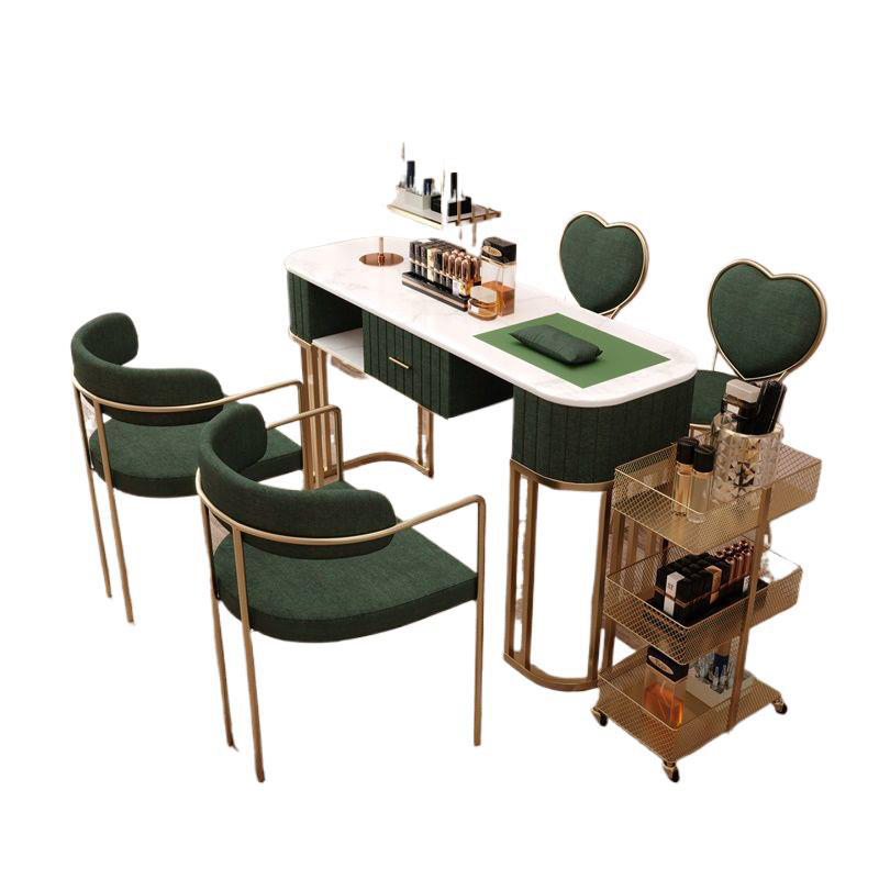 Interior Design Nail Salon - 인테리어 디자인 디럭스 테크니션 살롱 네일