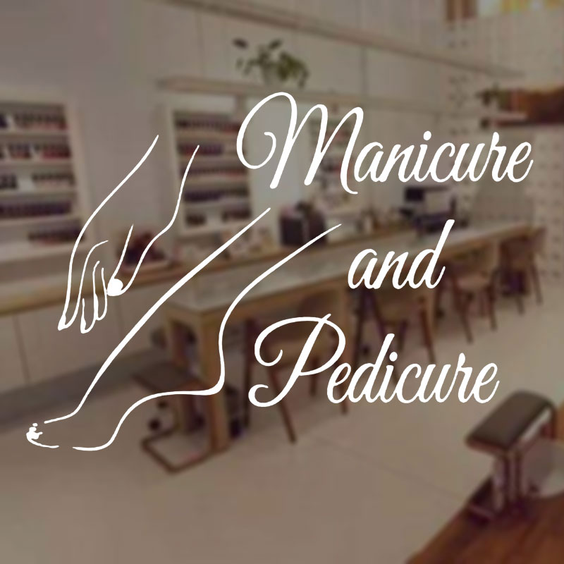 Interior Design Nail Salon - 뷰티 살롱 매니큐어 페디큐어 손톱 살롱