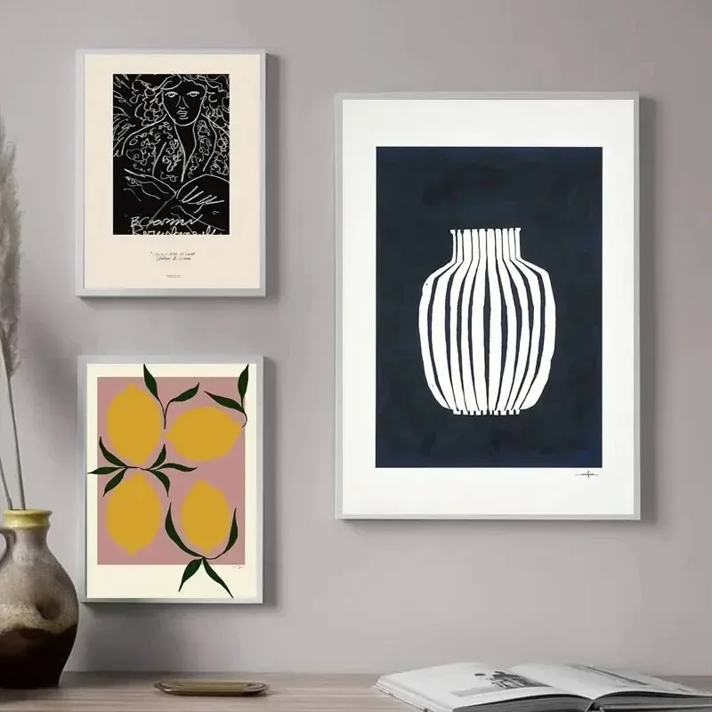Interior Design Home Decor - 북유럽 다이아몬드 페인팅 벽 그림 추상