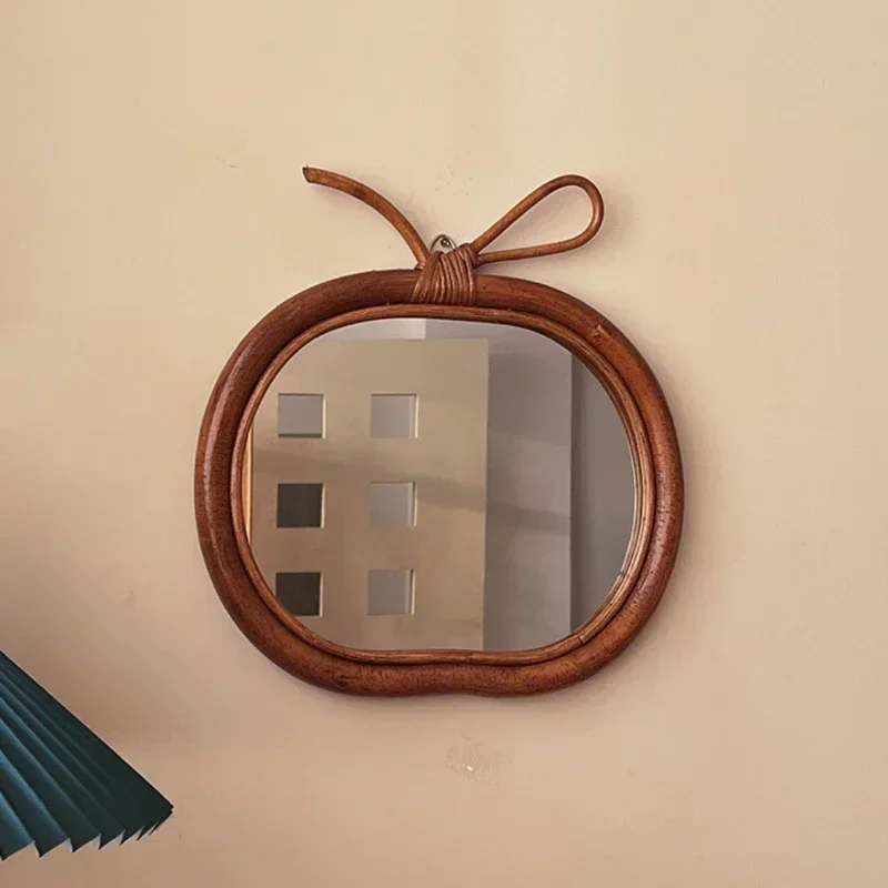 천연 라탄 원형 화장대 거울 거실 벽 장식 메이크업 거 - Rattan Mirror Round 리뷰 및 가격
