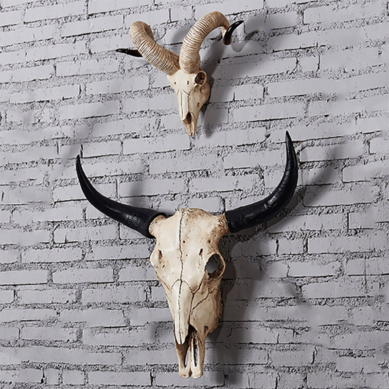 인공 암소 두개골 양 두개골 벽 장식 수제 농가 장식  - Interior Design Home Decor 리뷰 및 가격
