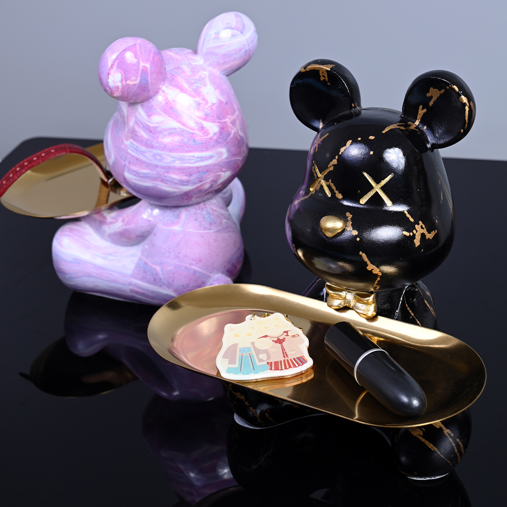 다채로운 곰 동상과 조각 집사 그림 장식품 인테리어 북 - Interior Design Home Decor 리뷰 및 가격