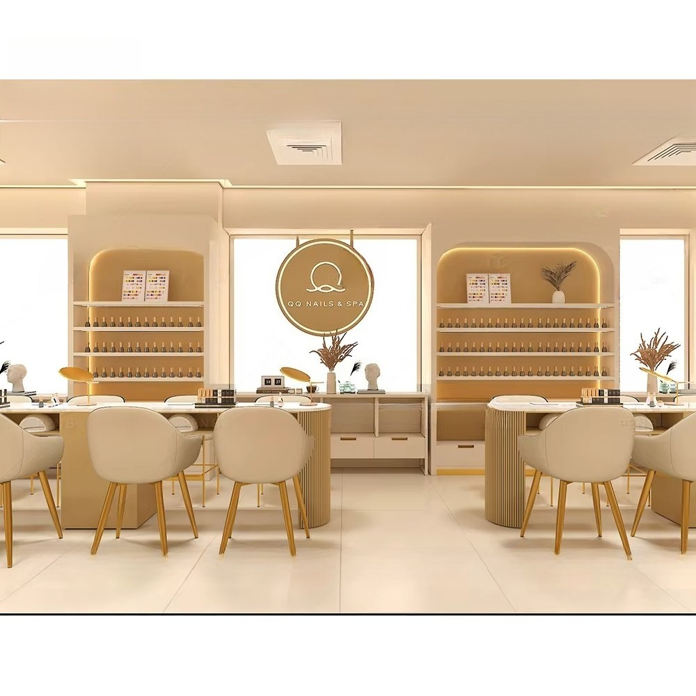 원스톱 네일 아트 스파 살롱 디자인 및 가구 솔루션 뷰 - Interior Design Nail Salon 리뷰 및 가격