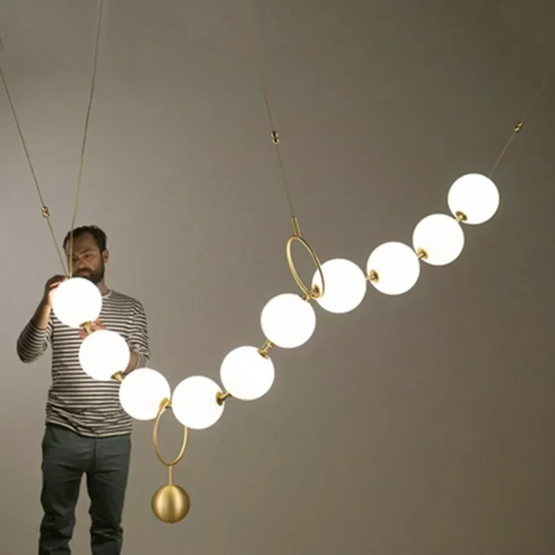 TechHPModern 디자이너 진주 유리 목걸이 LE - Interior Design Kitchen And Living Room 리뷰 및 가격