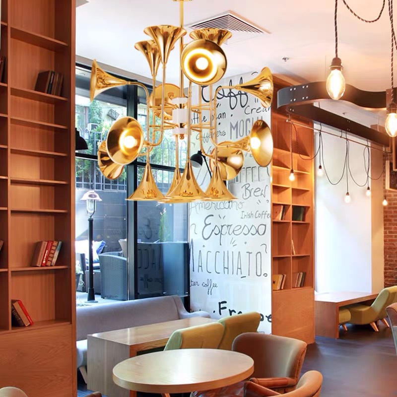 주방 레스토랑 보드 용 북유럽 트럼펫 펜던트 램프 거실 - Interior Design Kitchen And Living Room 리뷰 및 가격