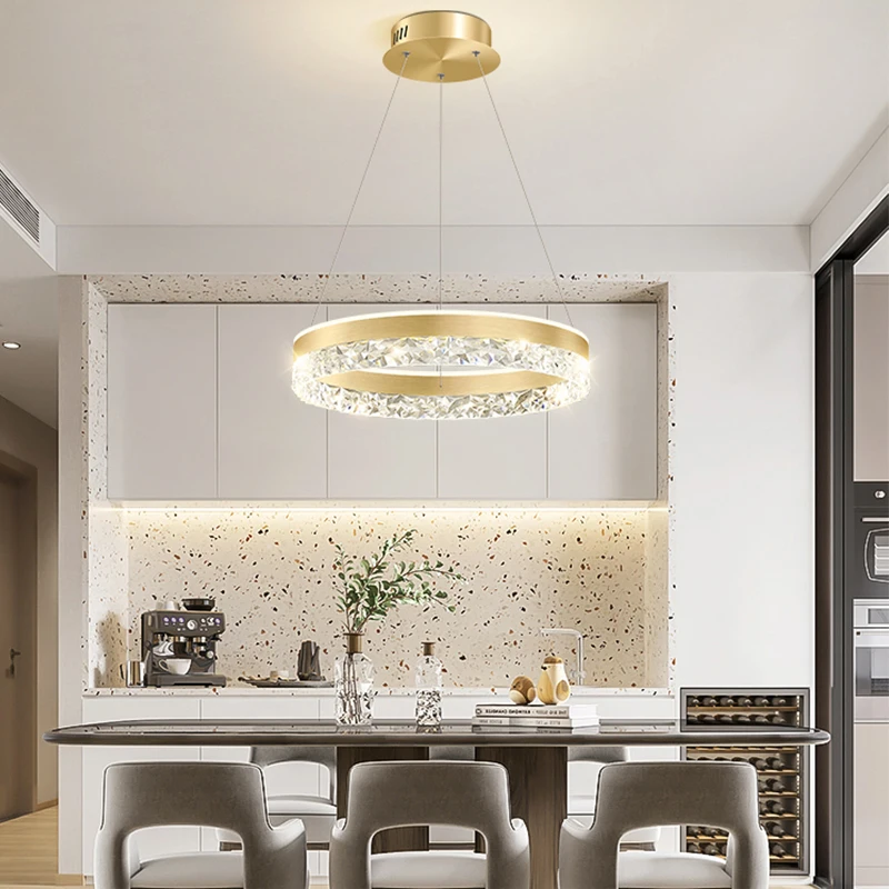 모던 럭셔리 크리스탈 LED 펜던트 조명 (거실, 침실 - Interior Design Kitchen And Living Room 리뷰 및 가격