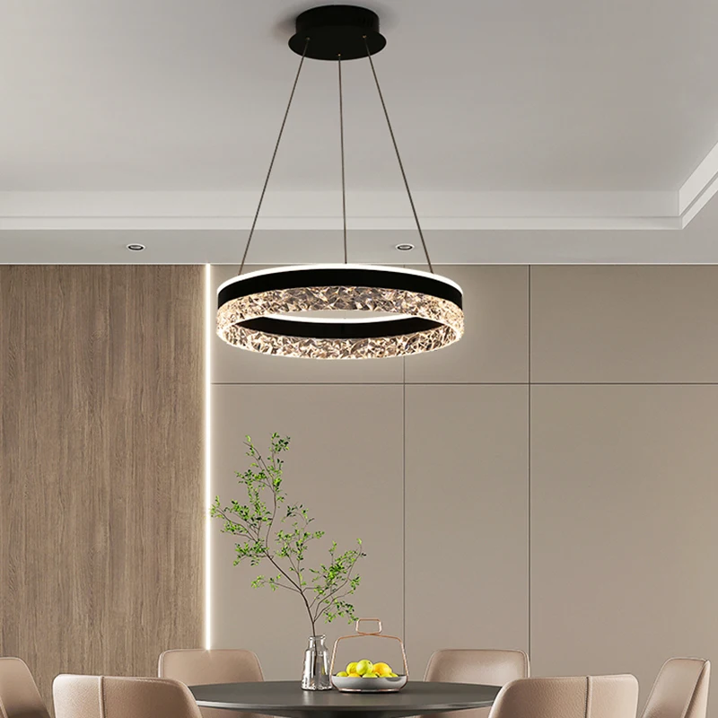 현대적인 럭셔리 크리스탈 LED 펜던트 조명 거실 침실 - Interior Design Kitchen And Living Room 리뷰 및 가격
